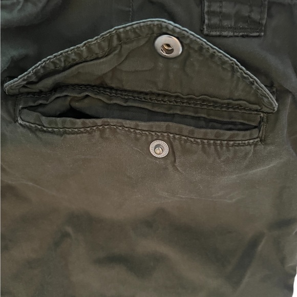 LAUREN RALPH LAUREN Pants Capris Size 10 Olive Green Khaki Cropped FAST SHIPPING - Picture 3 of 8